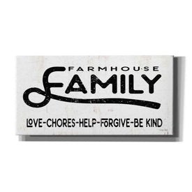 'Farmhouse Family' by Cindy Jacobs, Canvas Wall Art,Size 2 Landscape