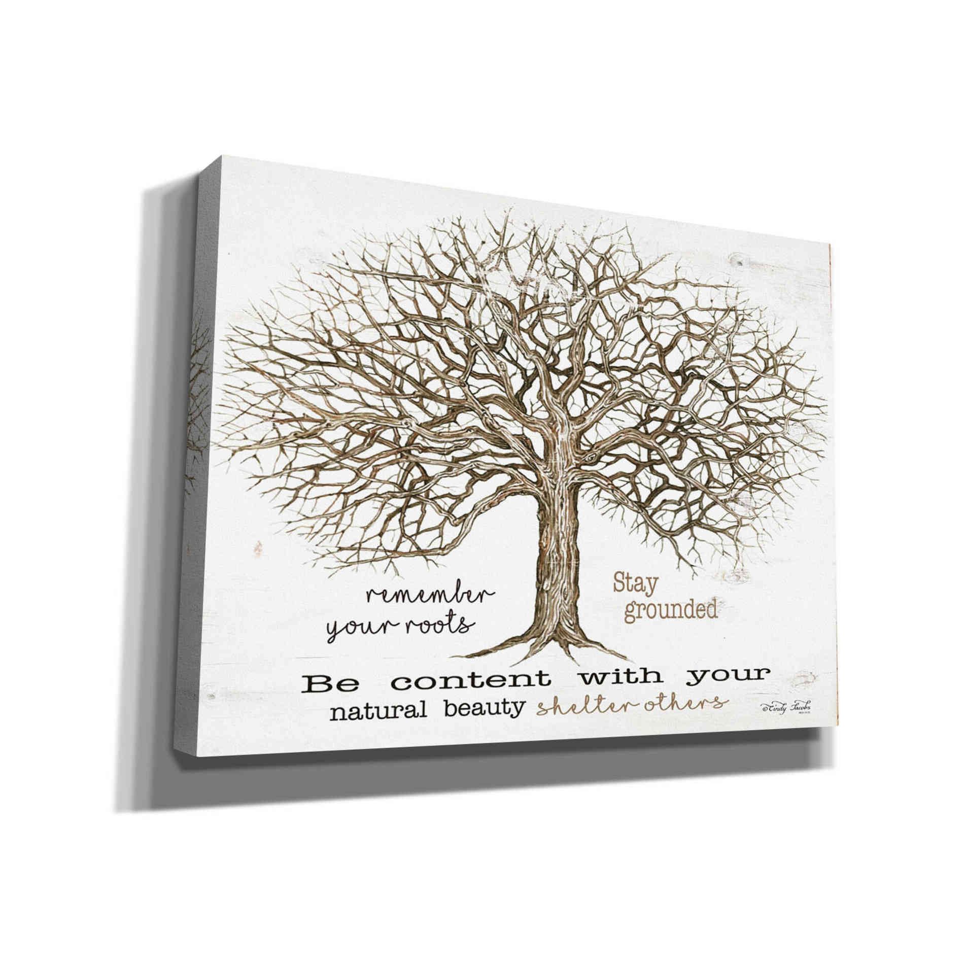 'Remember Our Roots' by Cindy Jacobs, Giclee Canvas Wall Art