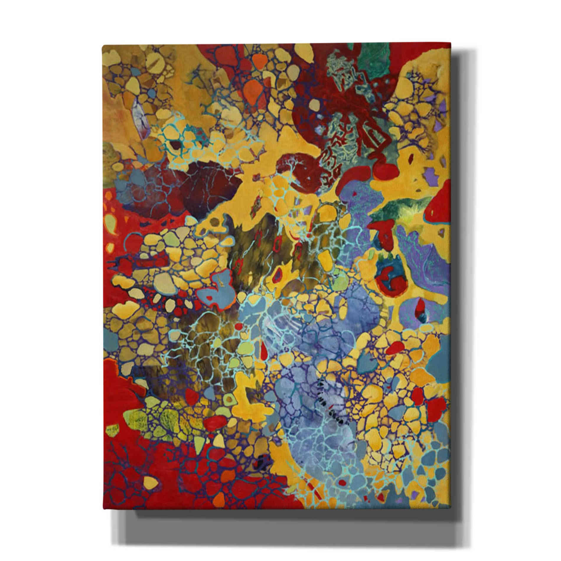 'Broadway Boogie Woogie' by Judith D'Agostino, Giclee Canvas Wall Art