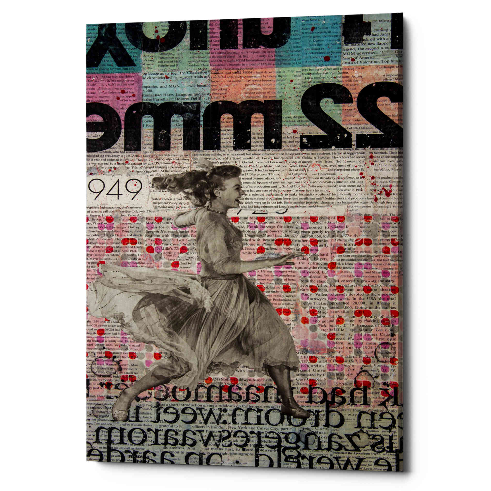 'BACK IN TIME' by DB Waterman, Giclee Canvas Wall Art