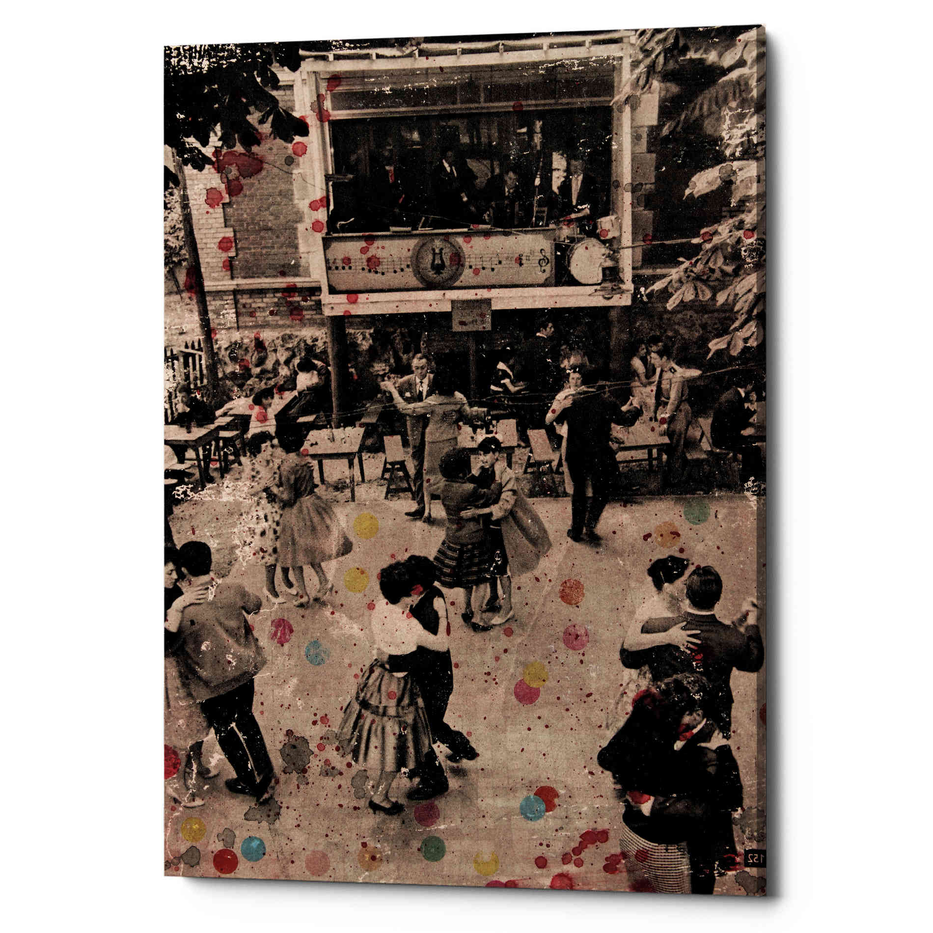 'DANCE WITH ME' by DB Waterman, Giclee Canvas Wall Art