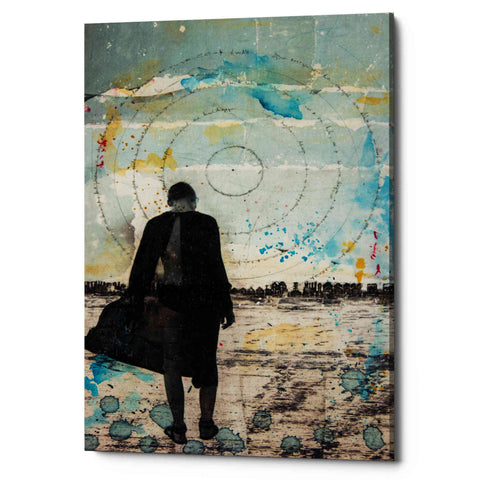 Image of 'GIRL WANDERING' by DB Waterman, Giclee Canvas Wall Art