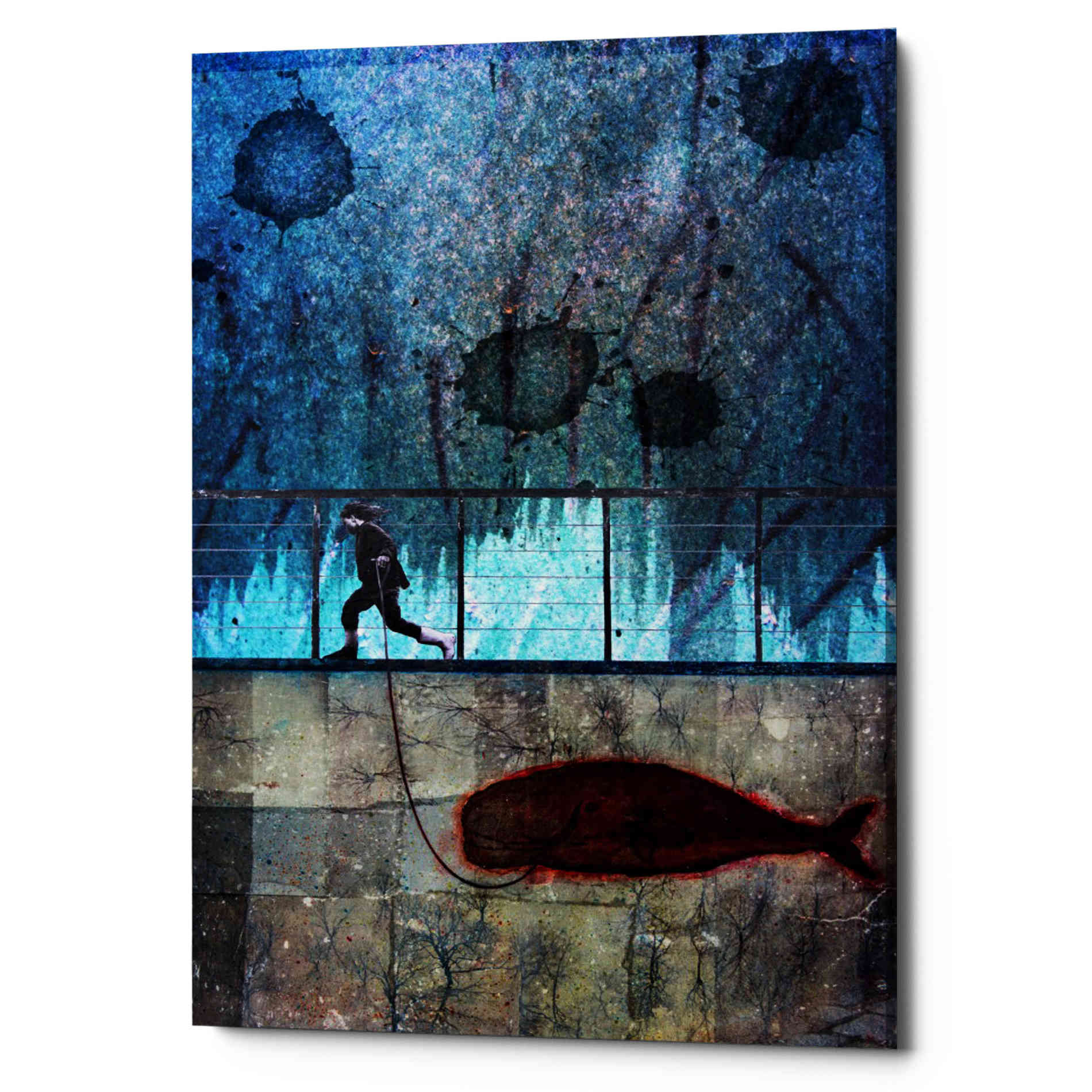 'IMAGINARY FRIEND' by DB Waterman, Giclee Canvas Wall Art