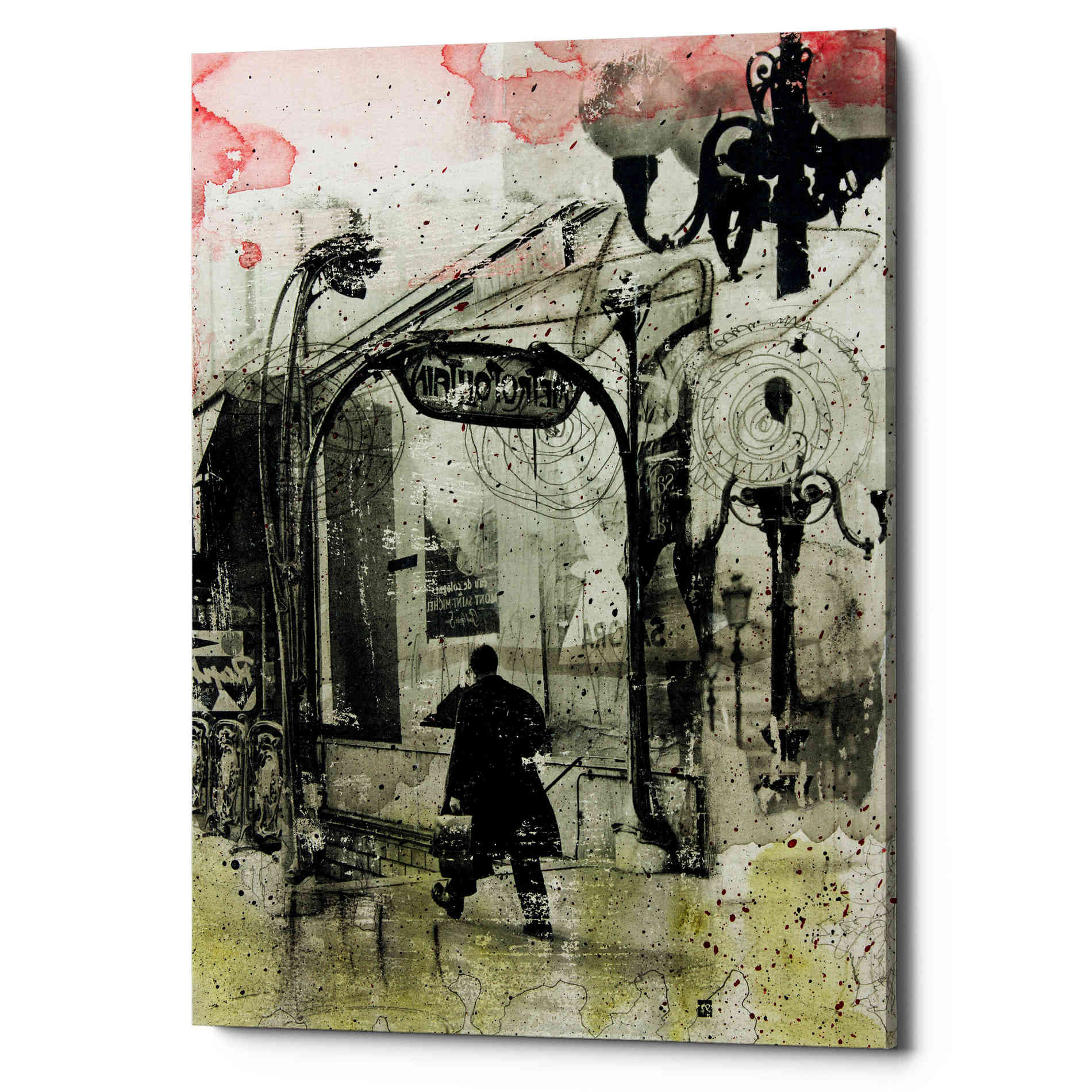 'RUSH HOUR' by DB Waterman, Giclee Canvas Wall Art