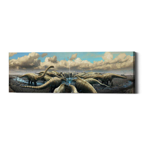 Image of 'Moment Before Extinction' Canvas Wall Art