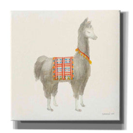 'Festive Llama I' by Danhui Nai, Canvas Wall Art,Size 1 Sqaure