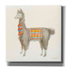 'Festive Llama II' by Danhui Nai, Canvas Wall Art,Size 1 Sqaure