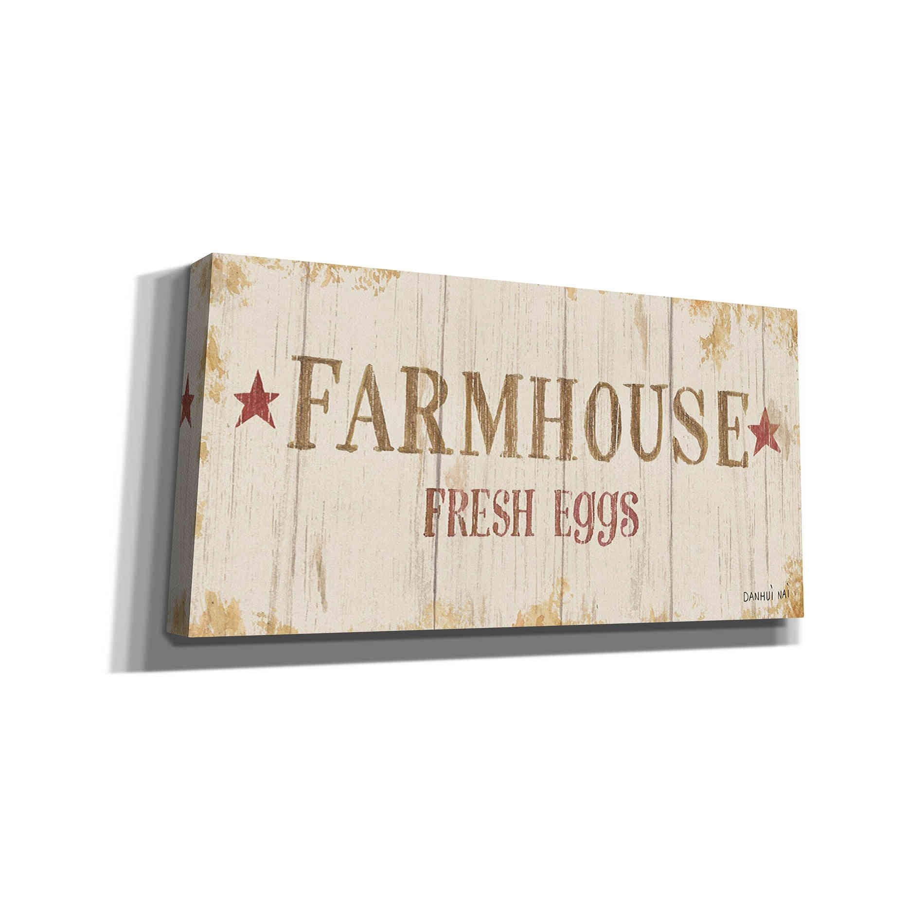 'Farm Patchwork XVI' by Danhui Nai, Canvas Wall Art,Size 2 Landscape