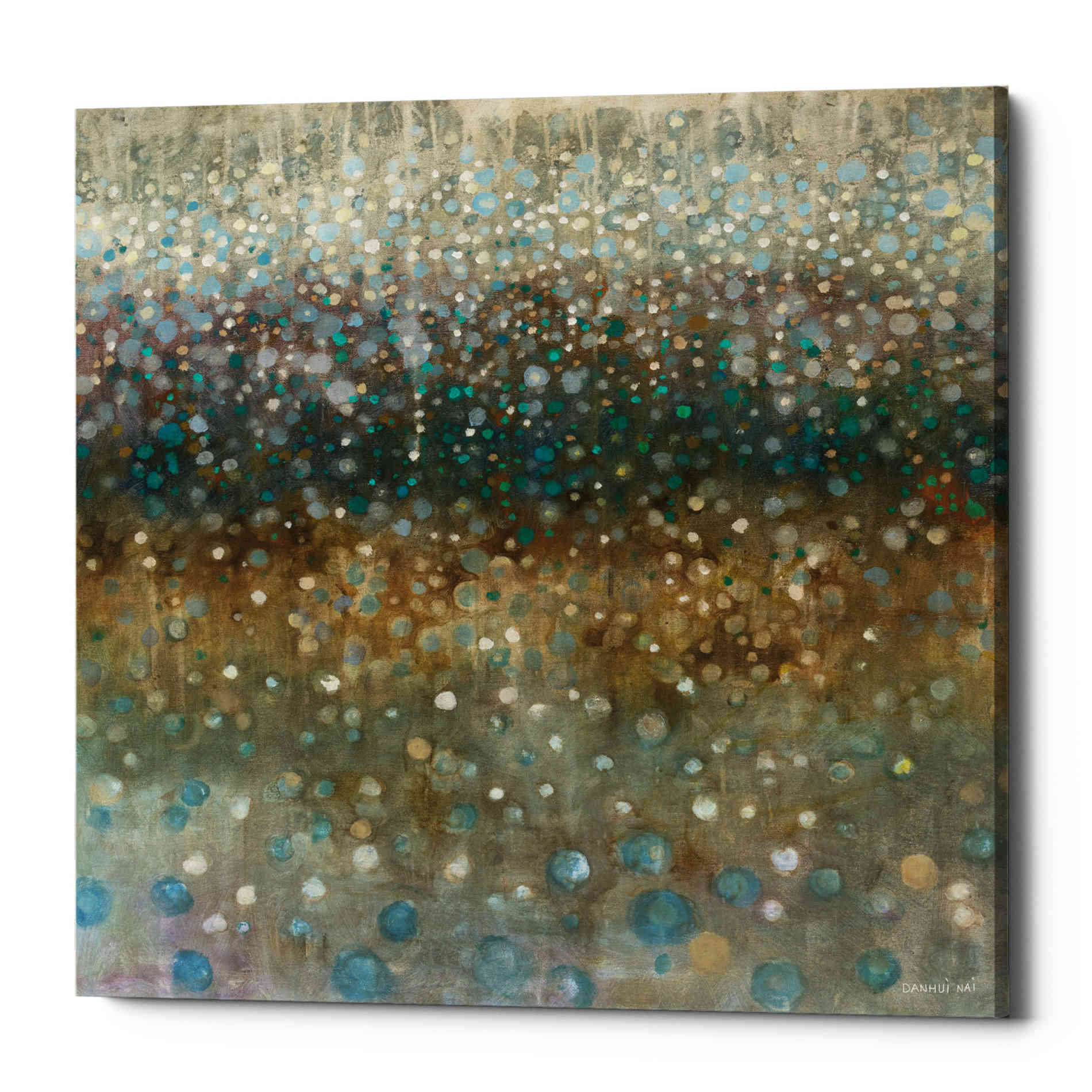 'Abstract Rain' by Danhui Nai, Canvas Wall Art