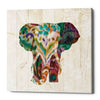 'Boho Paisley Elephant III' by Danhui Nai, Canvas Wall Art