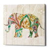 'Boho Paisley Elephant II v2' by Danhui Nai, Canvas Wall Art