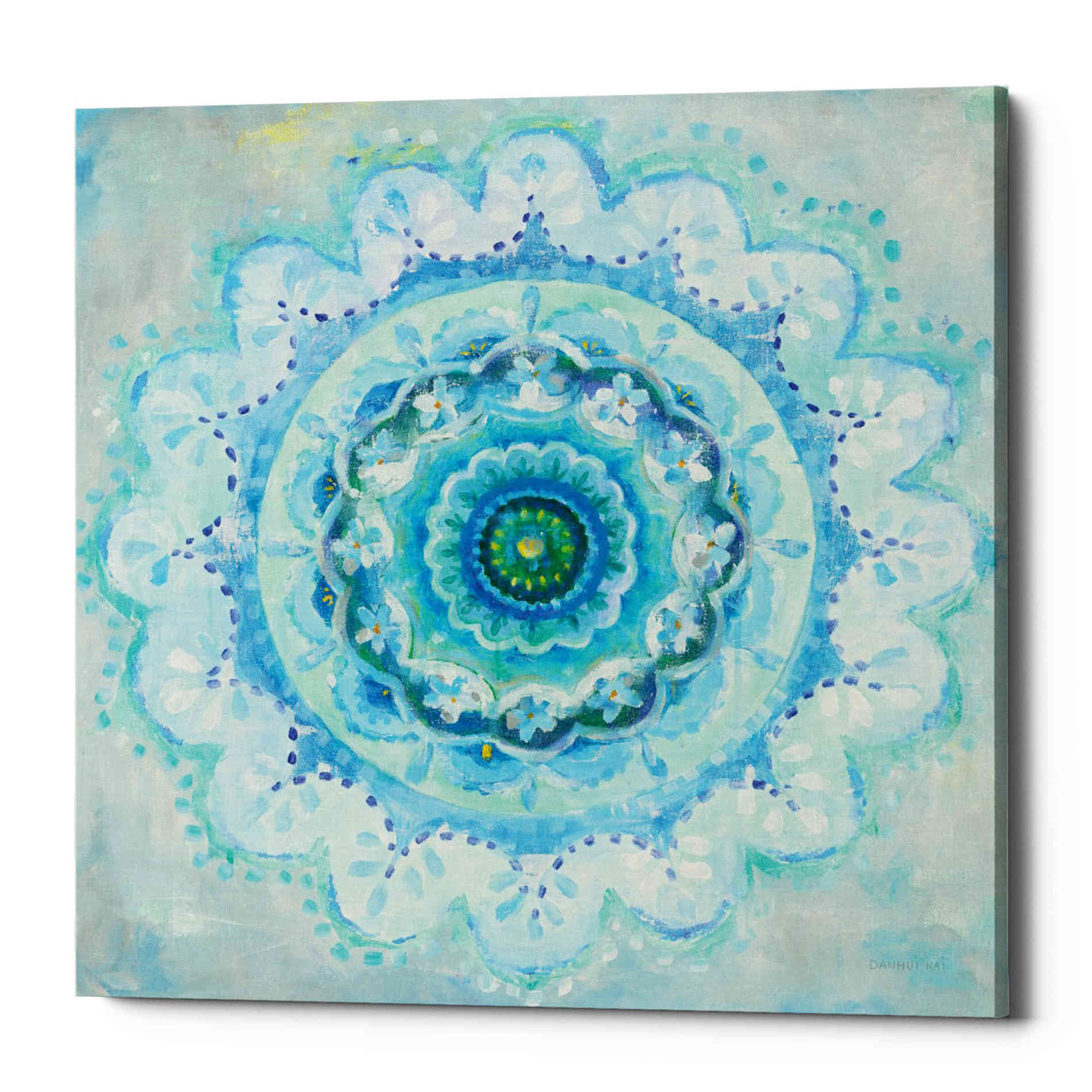 'Coastal Mandala' by Danhui Nai, Canvas Wall Art