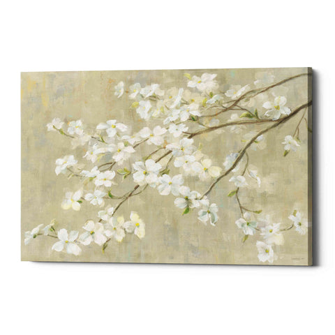 Image of 'Dogwood in Spring Neutral Crop' by Danhui Nai, Canvas Wall Art