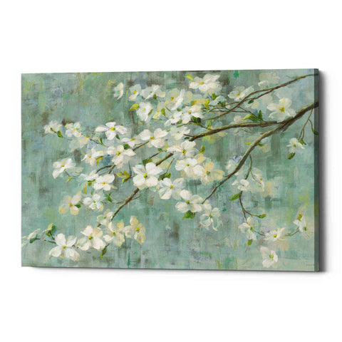 Image of 'Dogwood in Spring on Blue' by Danhui Nai, Canvas Wall Art
