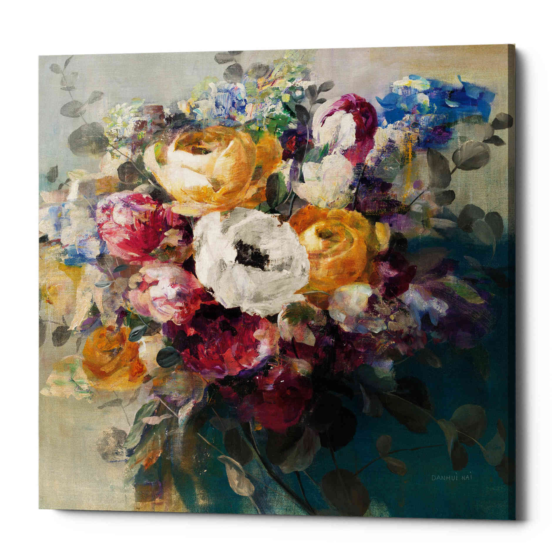 'Fall Bouquet' by Danhui Nai, Canvas Wall Art
