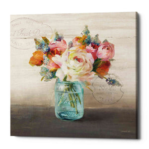 'French Cottage Bouquet II Mothers' by Danhui Nai, Canvas Wall Art