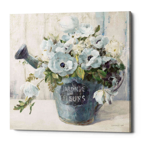 Image of 'Garden Blooms II Blue Crop' by Danhui Nai, Canvas Wall Art