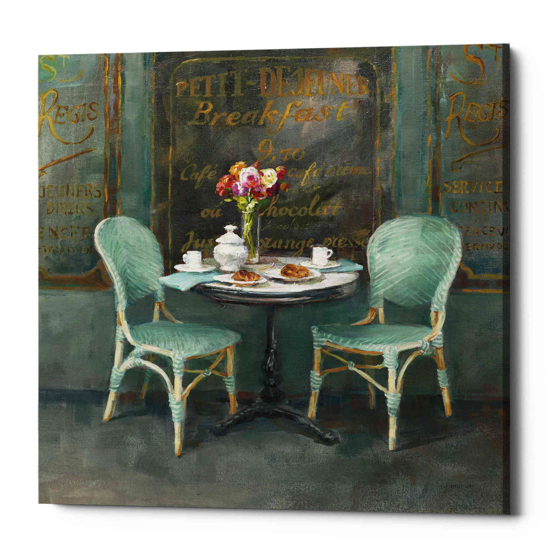 'Joy of Paris II' by Danhui Nai, Canvas Wall Art