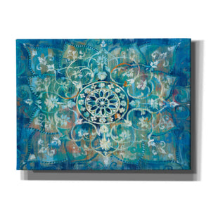 'Mandala in Blue I' by Danhui Nai, Canvas Wall Art