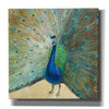 'Blue Peacock' by Danhui Nai, Canvas Wall Art