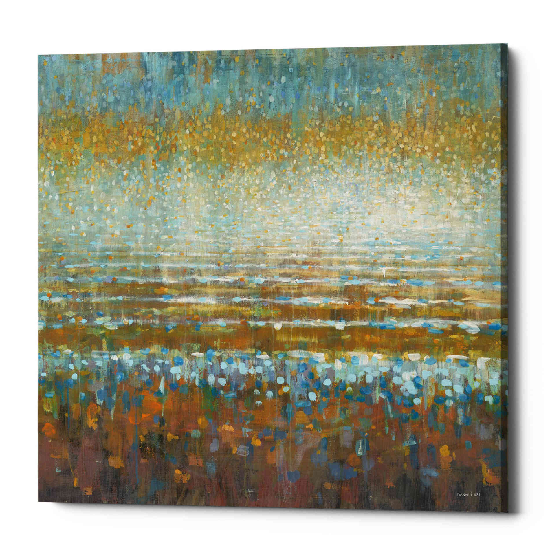 'Rains Over the Lake Light' by Danhui Nai, Canvas Wall Art