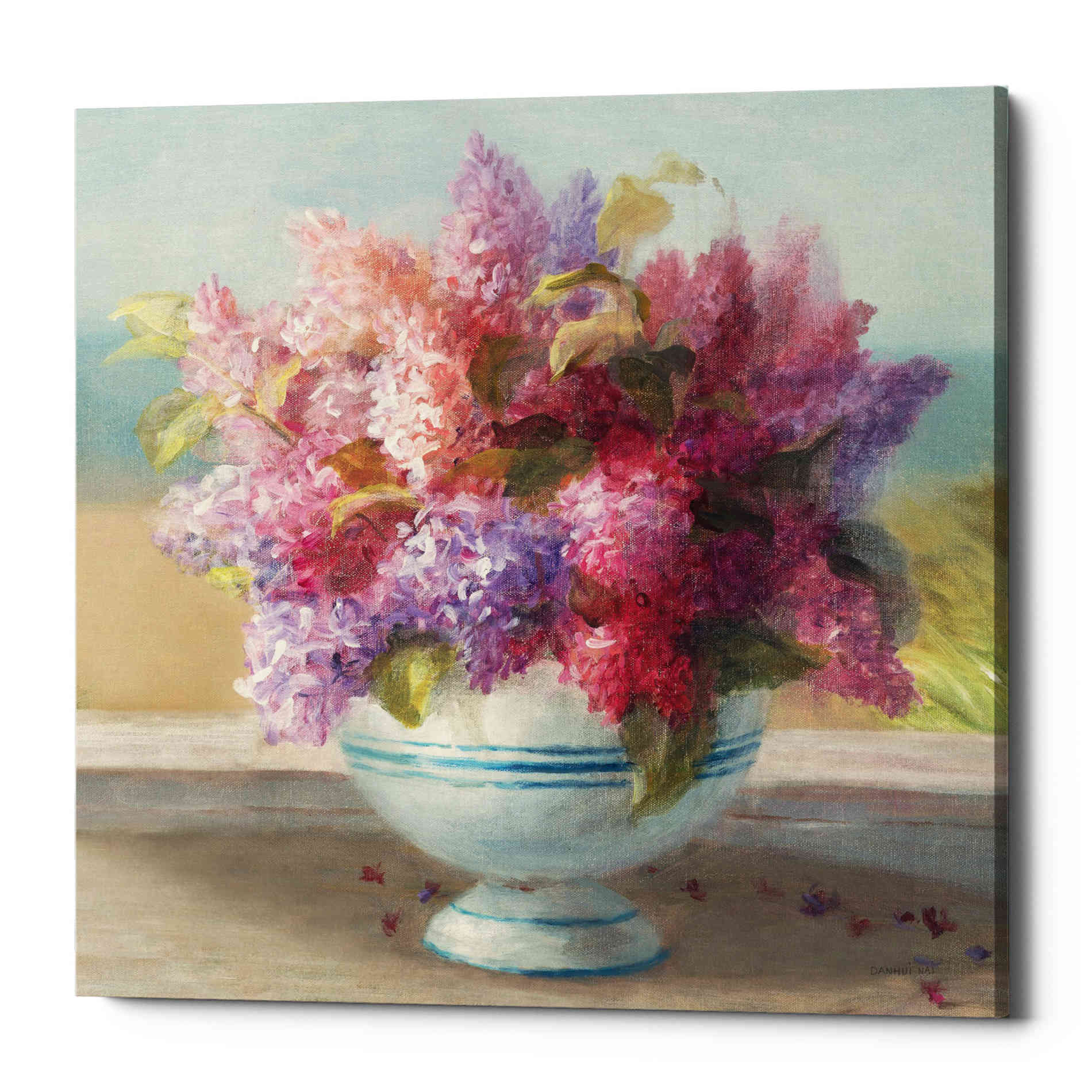 'Seaside Spring Crop II' by Danhui Nai, Canvas Wall Art