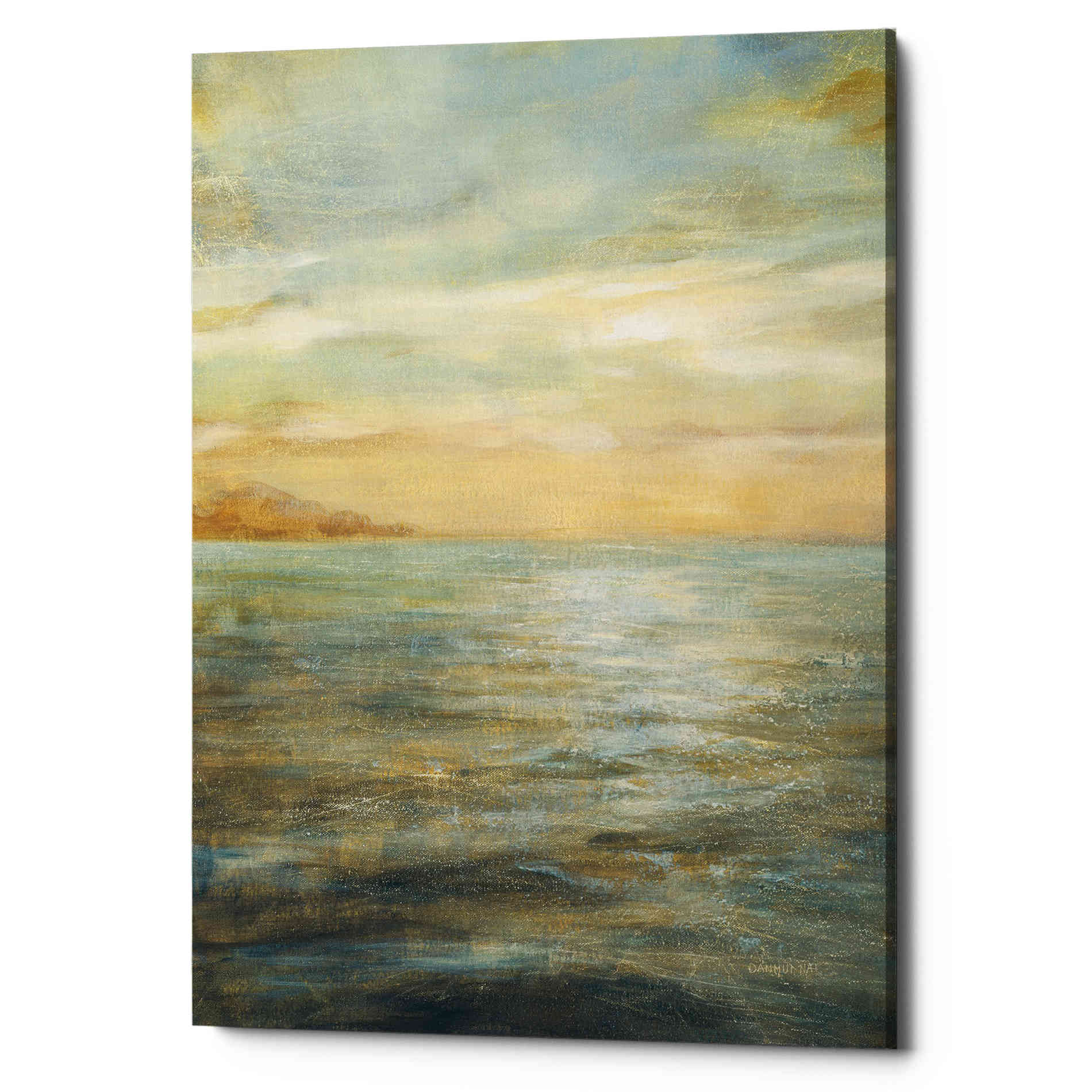 'Serene Sea II' by Danhui Nai, Canvas Wall Art