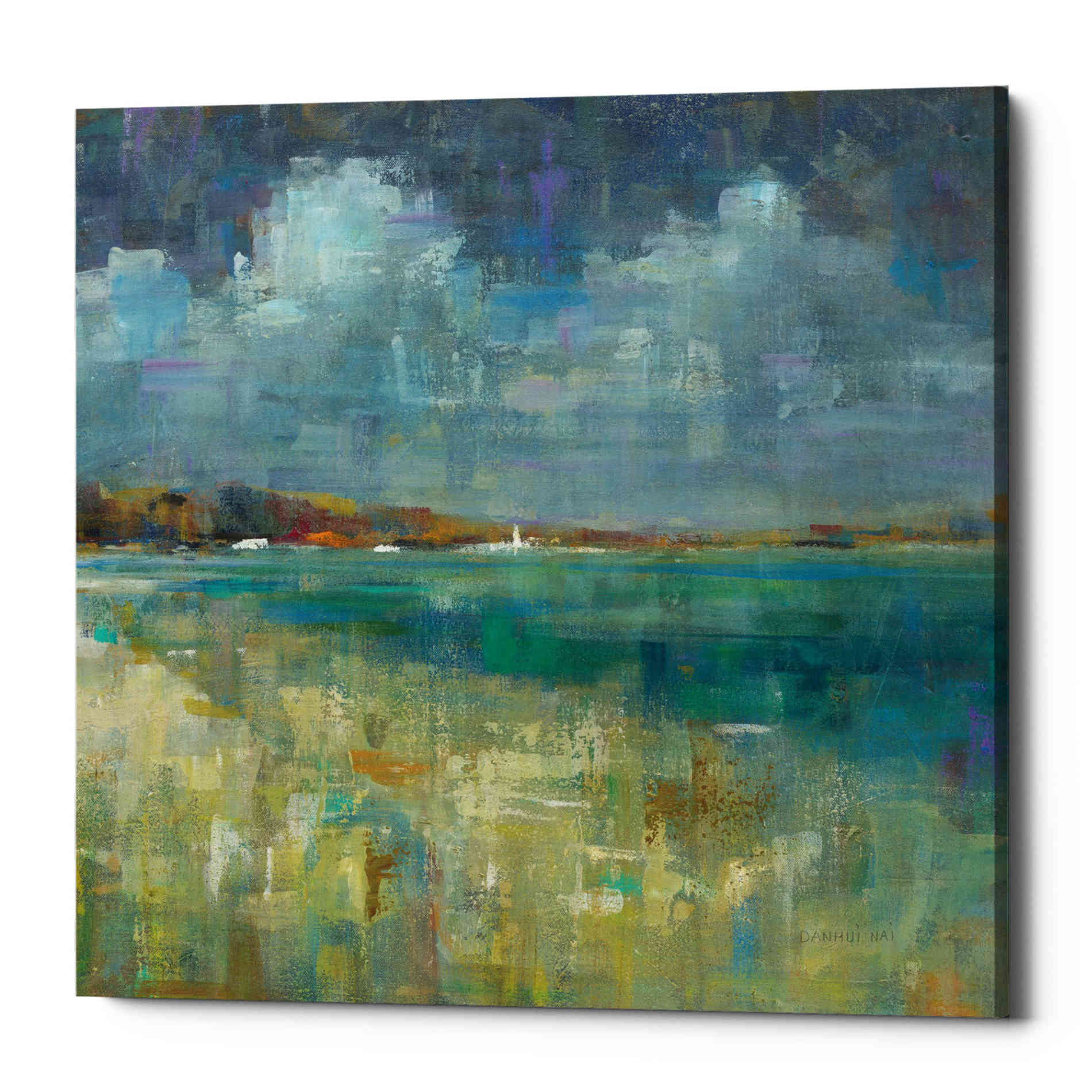 'Sky and Sea Crop' by Danhui Nai, Canvas Wall Art