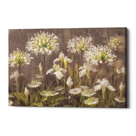 'Spring Blossoms Neutral' by Danhui Nai, Canvas Wall Art