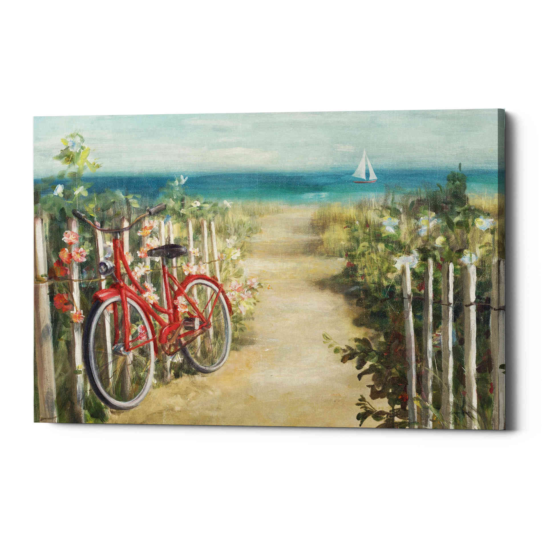'Summer Ride Crop' by Danhui Nai, Canvas Wall Art