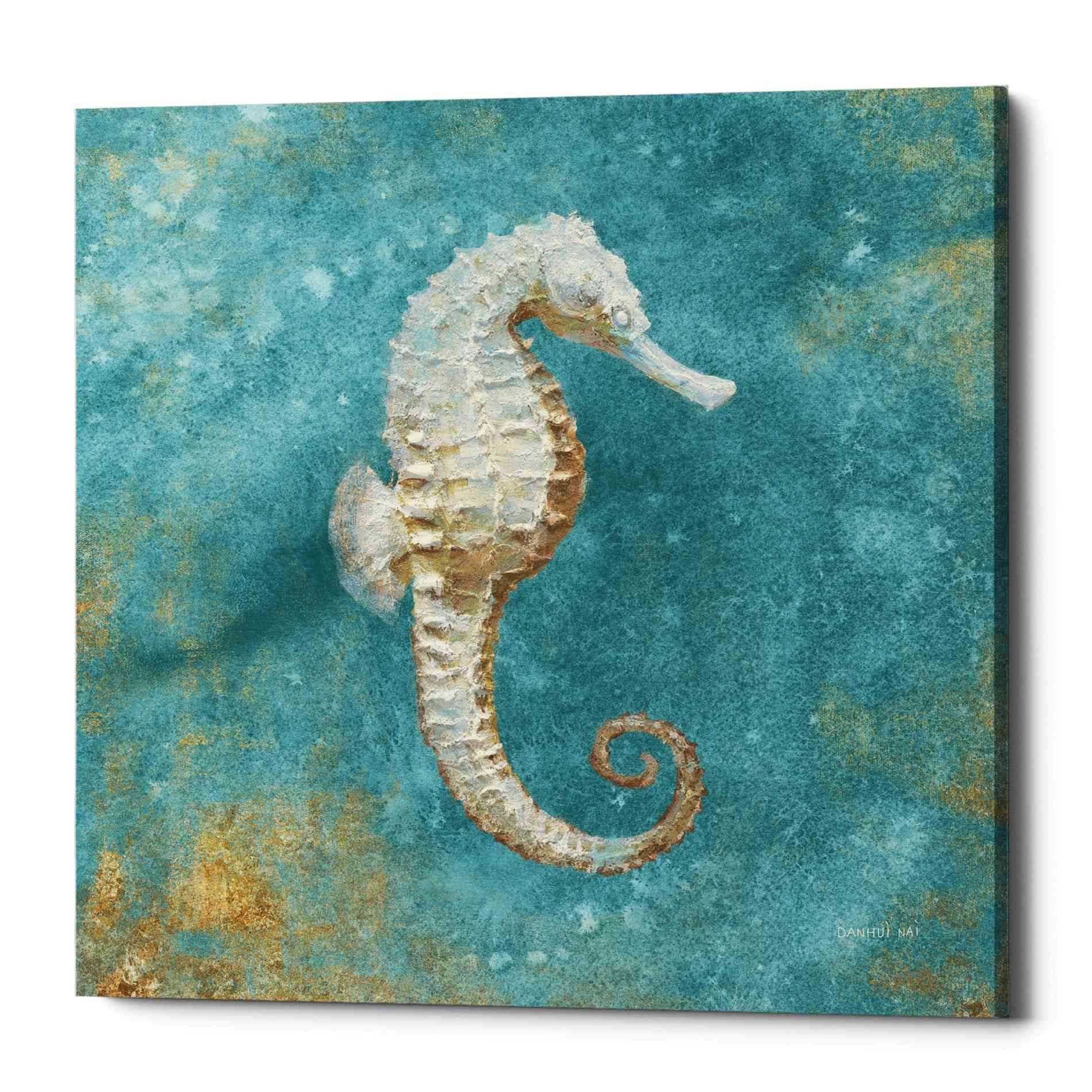 'Treasures From The Sea I' by Danhui Nai, Canvas Wall Art