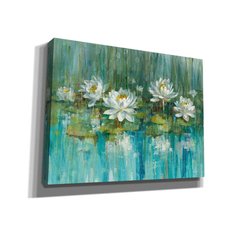 Image of 'Water Lily Pond' by Danhui Nai, Canvas Wall Art