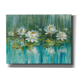 'Water Lily Pond' by Danhui Nai, Canvas Wall Art