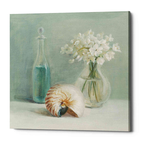 Image of 'White Flower Spa' by Danhui Nai, Canvas Wall Art