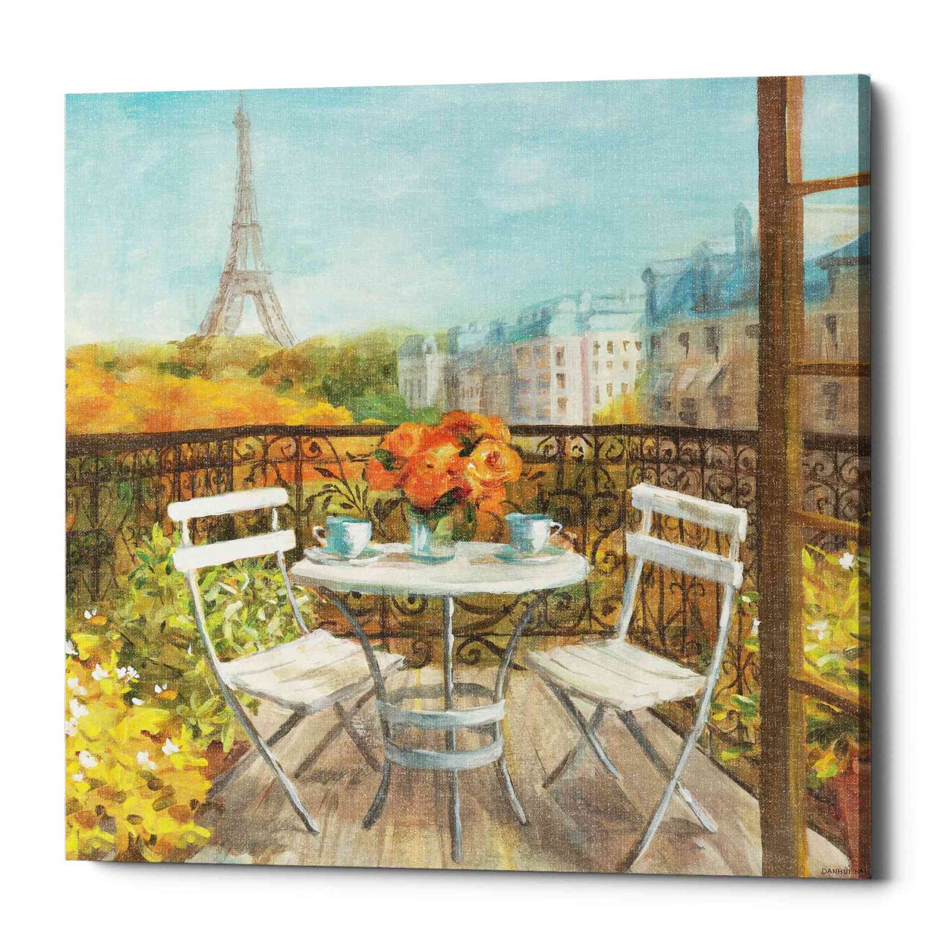 'September In Paris' by Danhui Nai, Canvas Wall Art