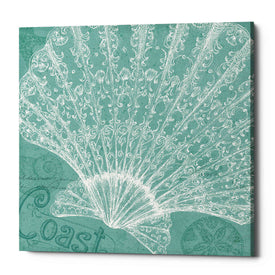 'Aqua Treasure III' by Daphne Brissonet, Canvas Wall Art