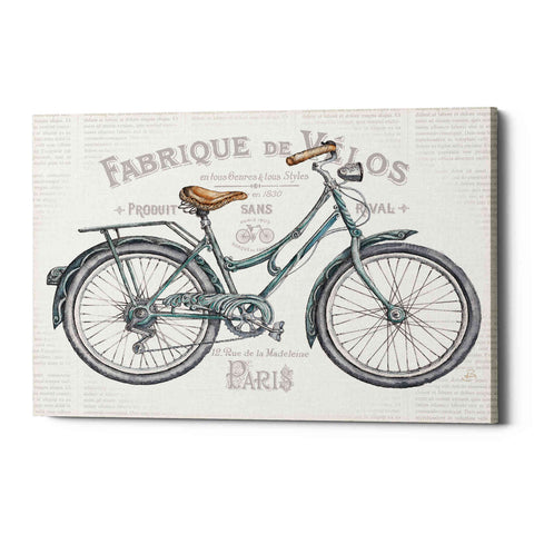 Image of 'Bicycles I v2' by Daphne Brissonet, Canvas Wall Art