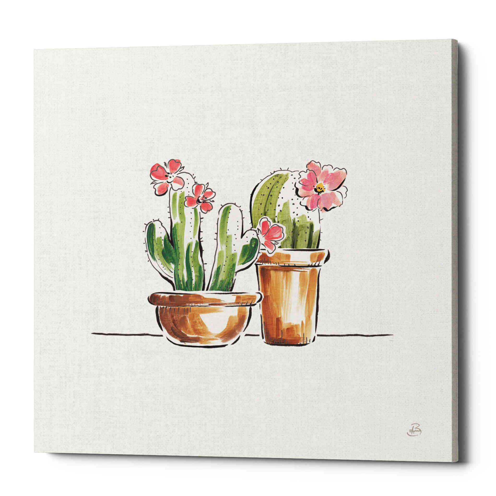 'Desert Bloom VI' by Daphne Brissonet, Canvas Wall Art