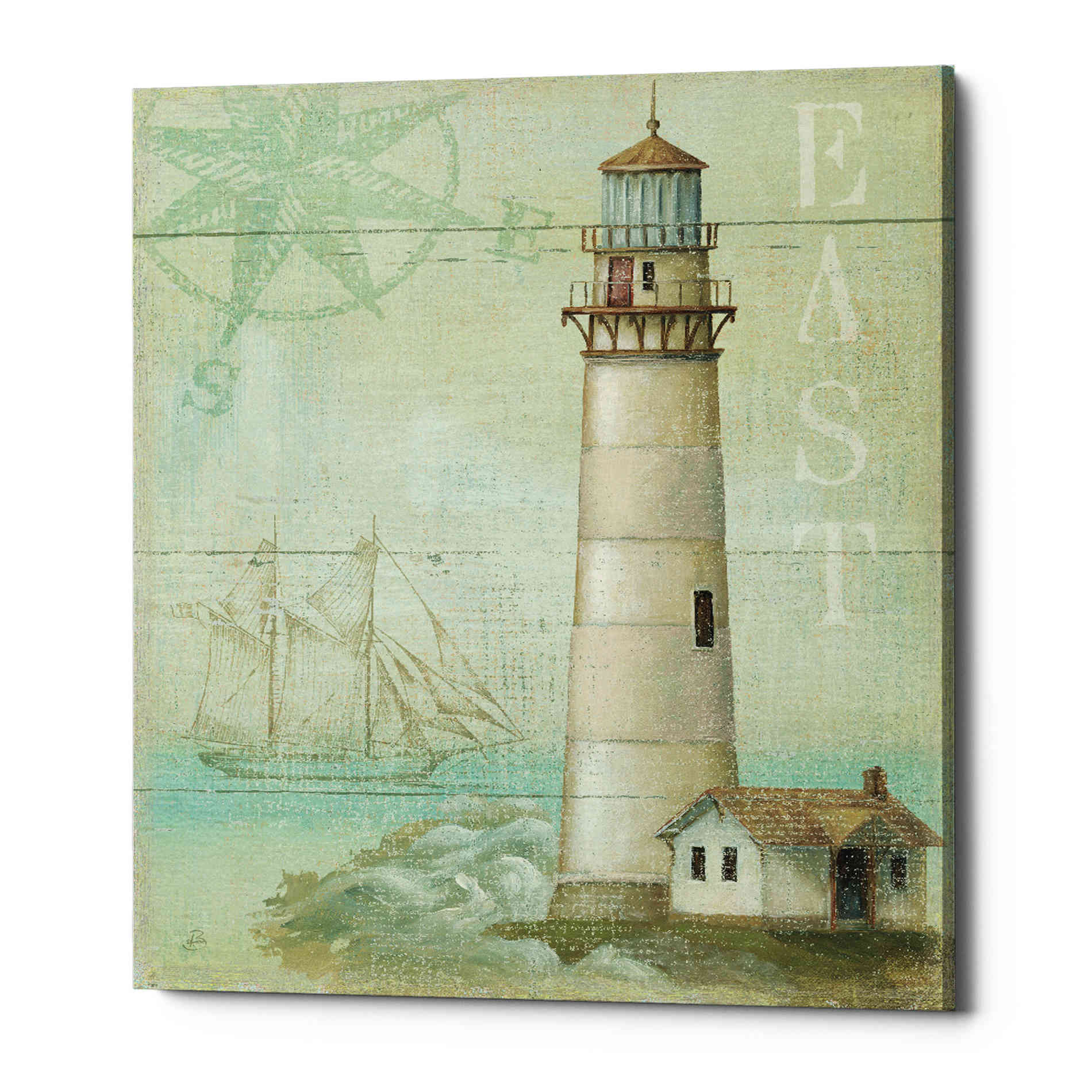 'East Coastal Light' by Daphne Brissonet, Canvas Wall Art