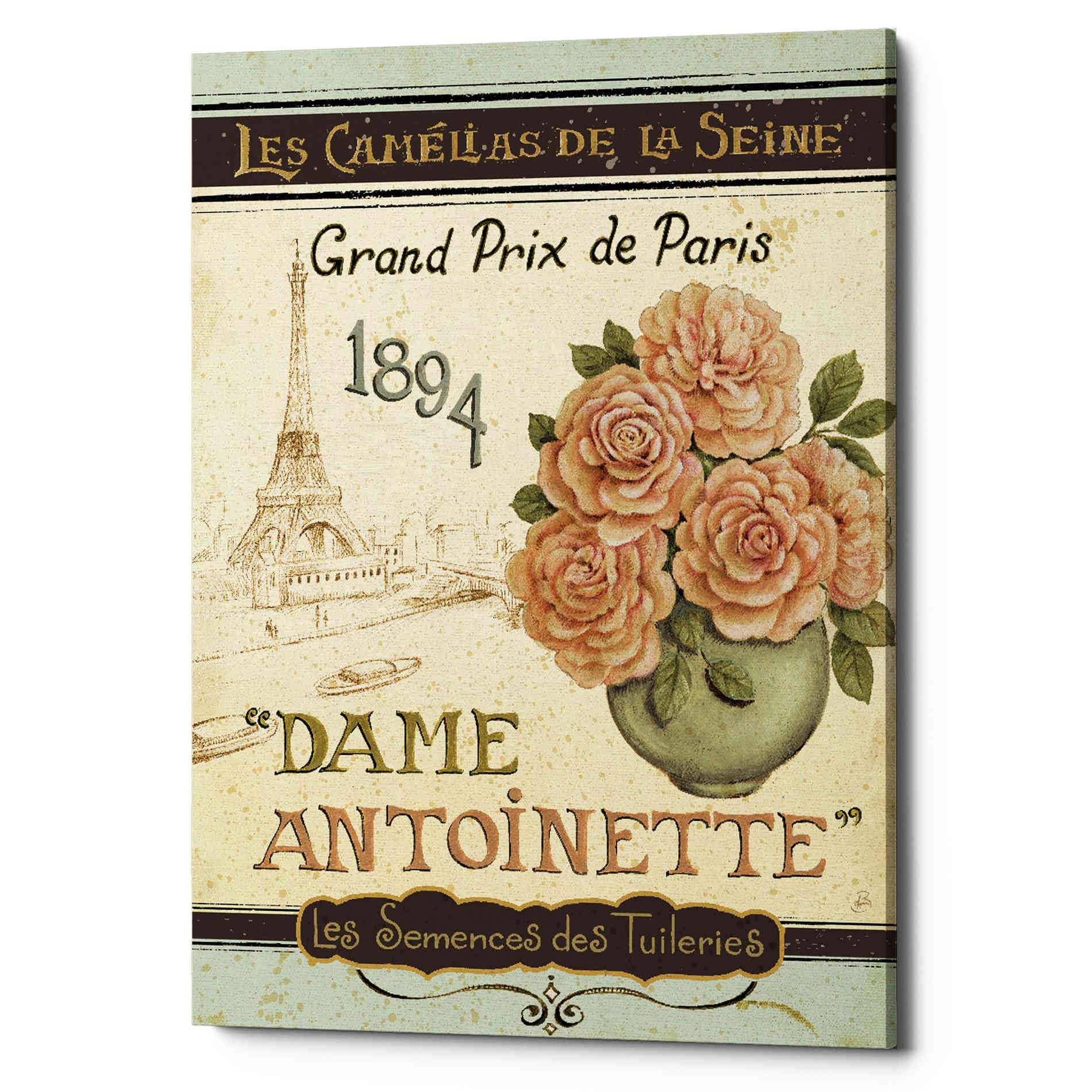 'French Seed Packet II' by Daphne Brissonet, Canvas Wall Art