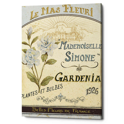 Image of 'French Seed Packet IV' by Daphne Brissonet, Canvas Wall Art