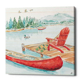 'Lake Moments IV' by Daphne Brissonet, Canvas Wall Art