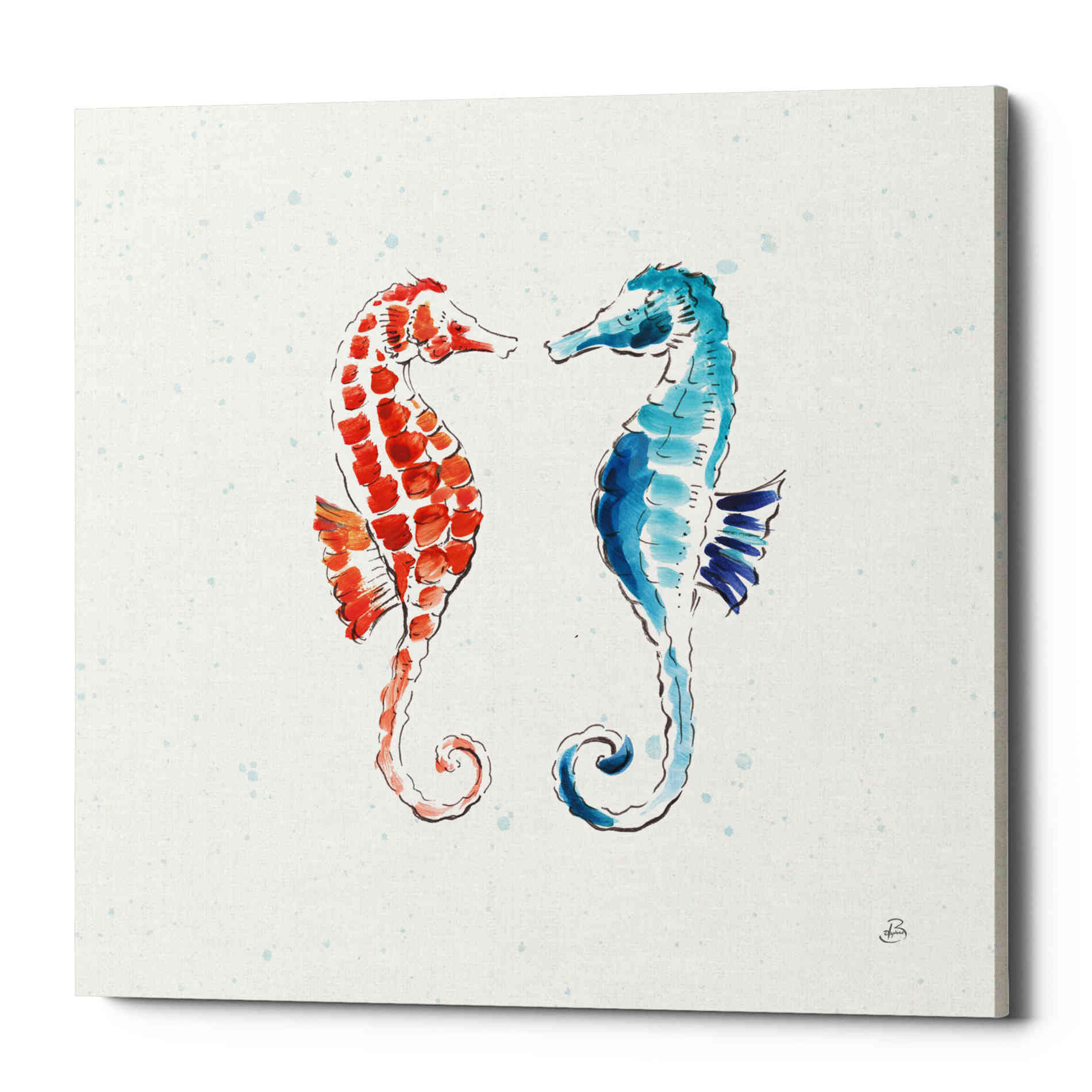 'Maritime IX' by Daphne Brissonet, Canvas Wall Art