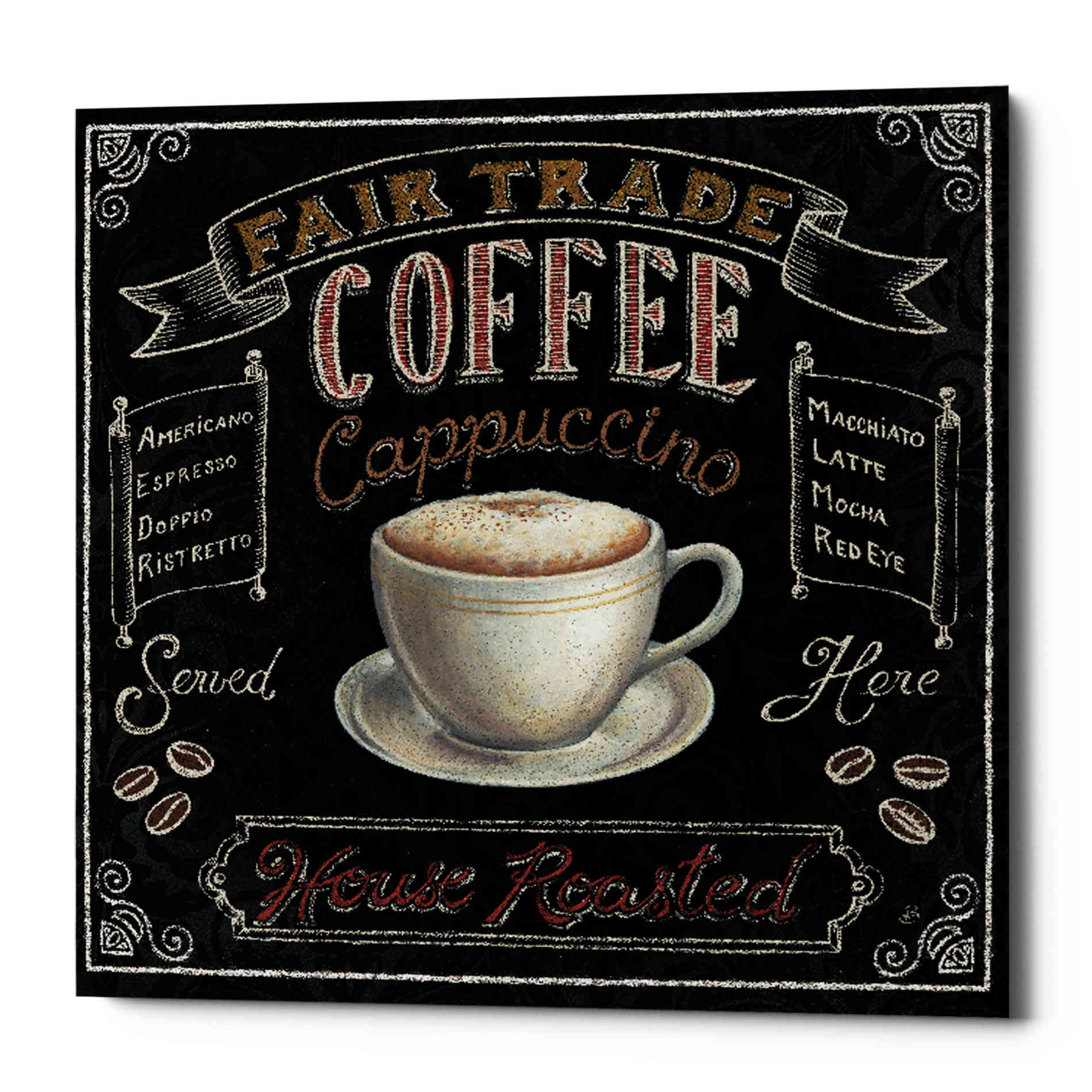 'Morning Treat Square I' by Daphne Brissonet, Canvas Wall Art