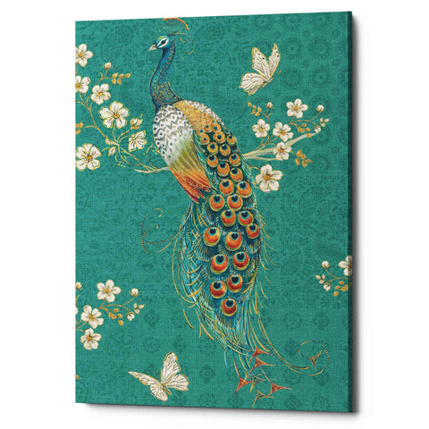 Image of 'Ornate Peacock XD' by Daphne Brissonet, Canvas Wall Art