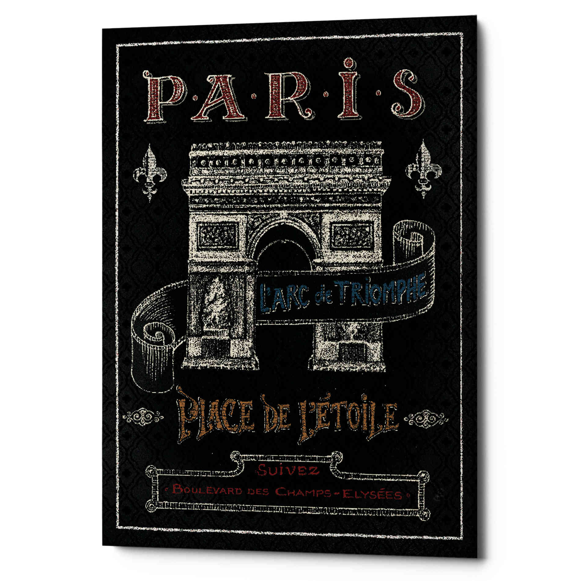 'Travel to Paris II' by Daphne Brissonet, Canvas Wall Art