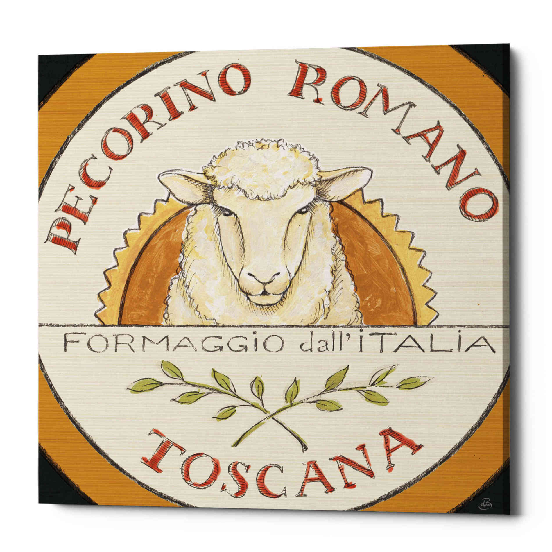 'Tuscan Flavor VII' by Daphne Brissonet, Canvas Wall Art