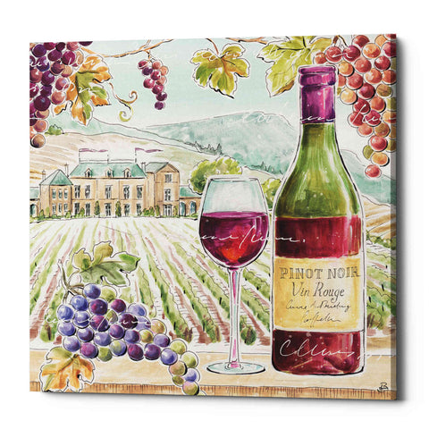 Image of 'Wine Country IV' by Daphne Brissonet, Canvas Wall Art