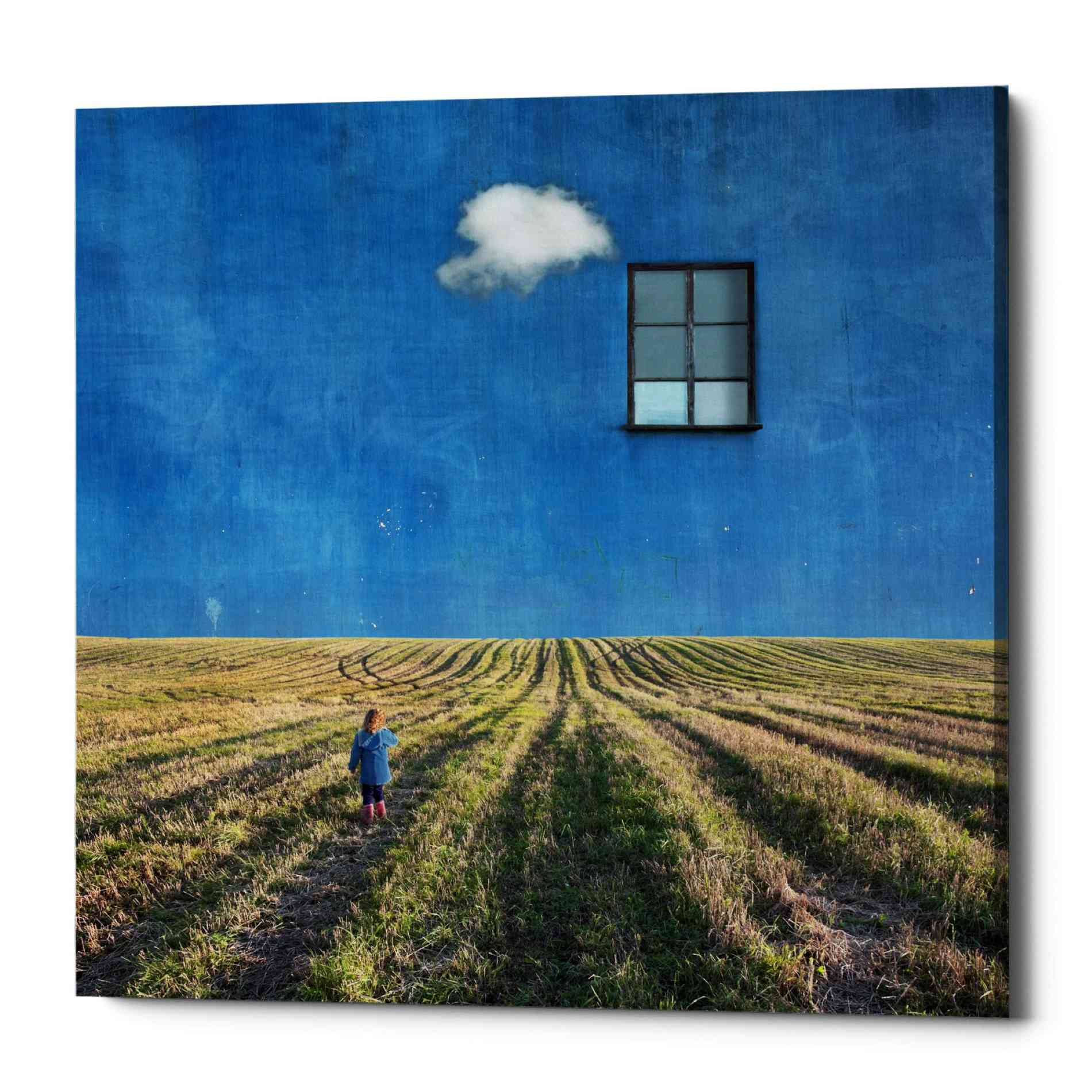 'Big Blue' by Dariusz Klimczak, Canvas Wall Art