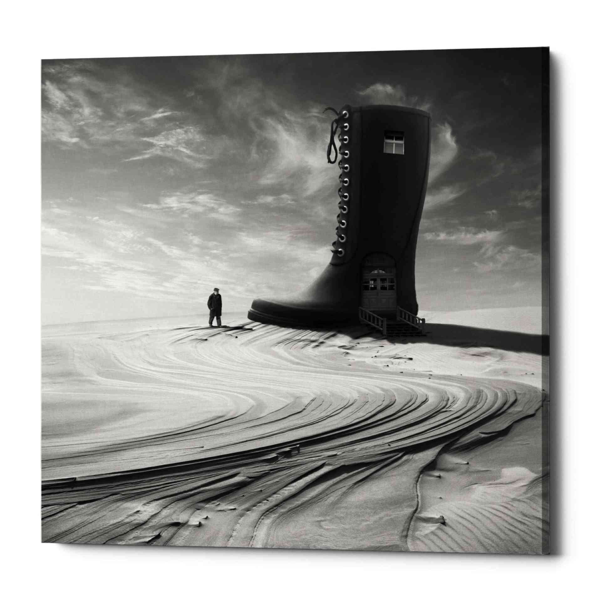 'Canteen' by Dariusz Klimczak, Canvas Wall Art